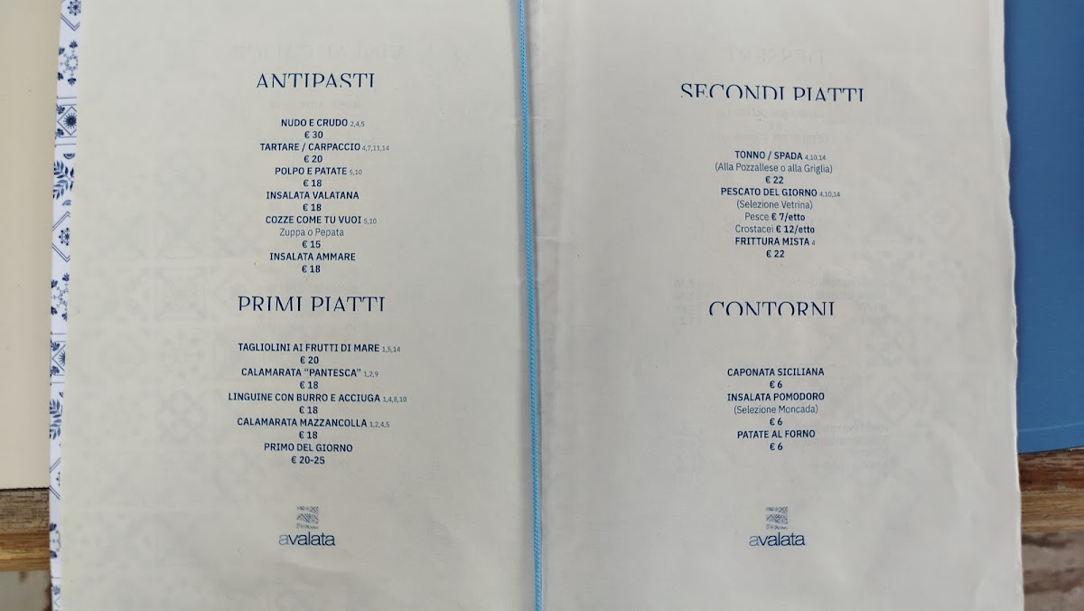 Menu A Valata-1