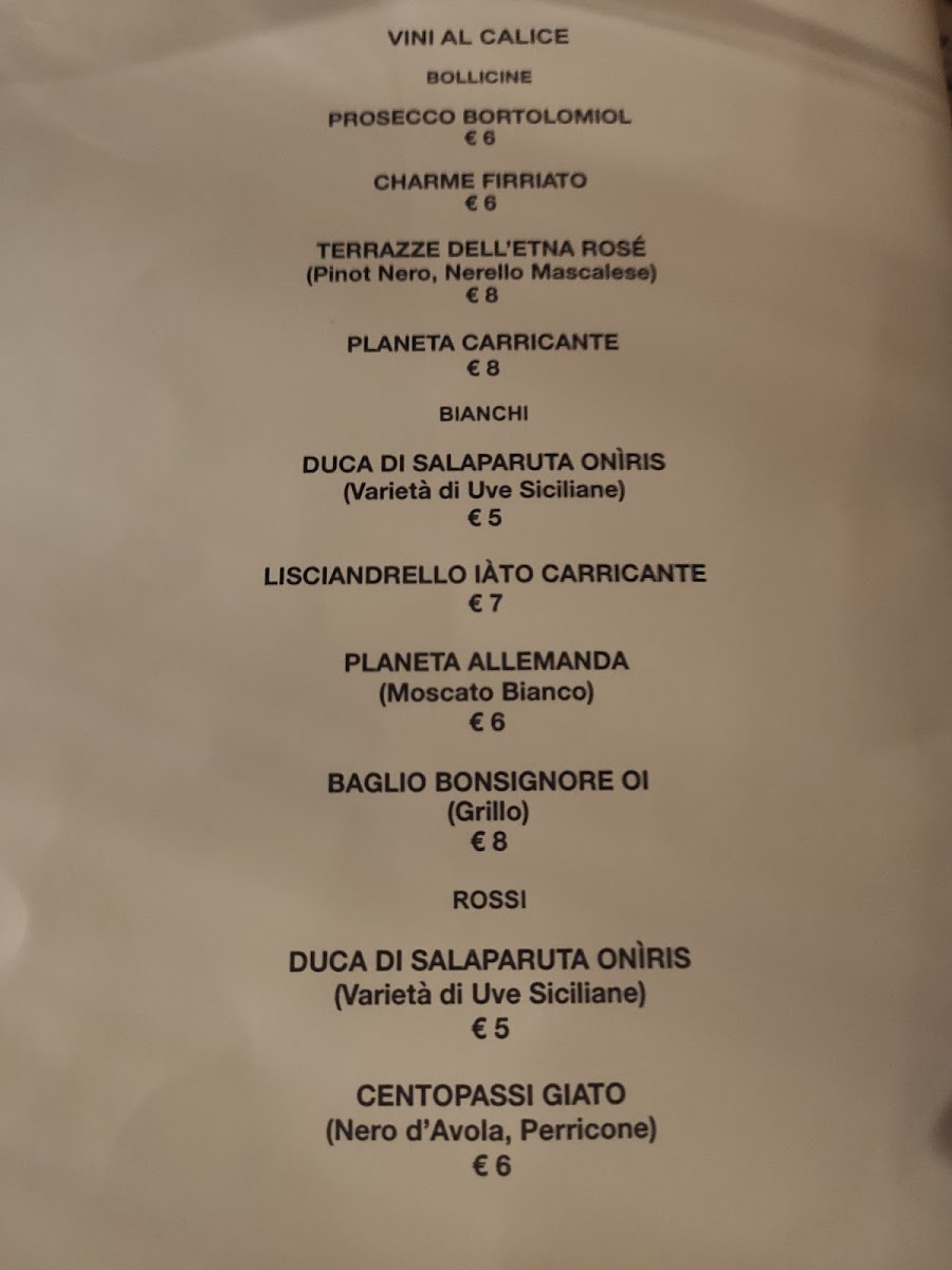 Menu A Valata-8