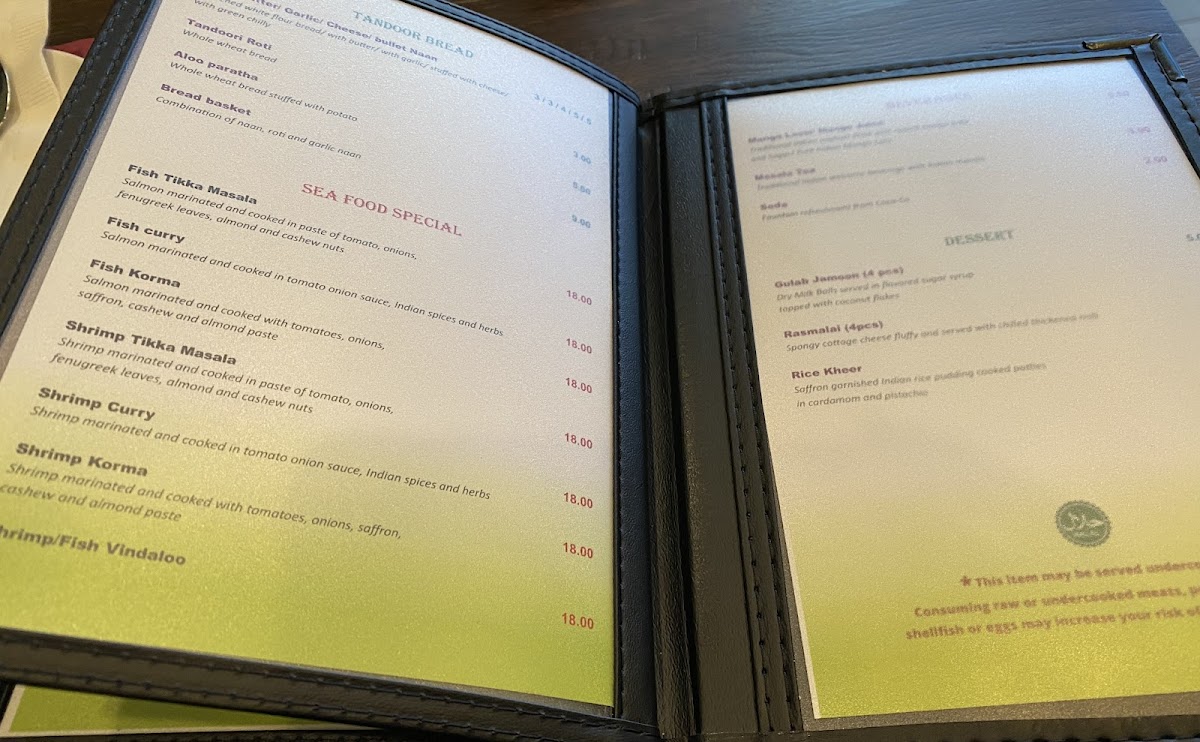 Menu Aago Indian/ Nepalese Restaurant-5