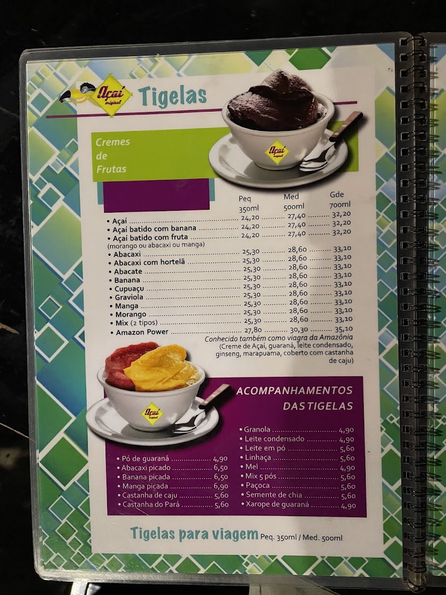 Menu Açaí Original-7
