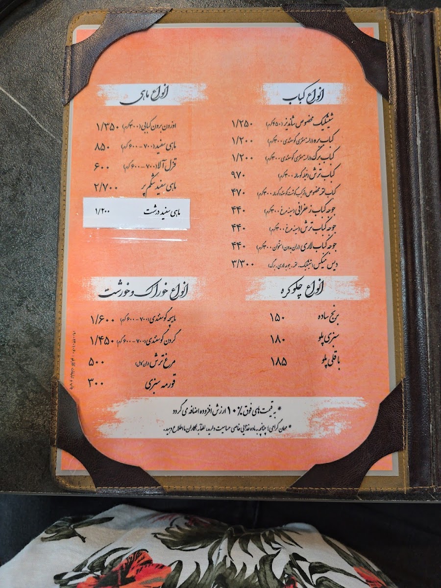 Menu Abadgaran Restaurant-1