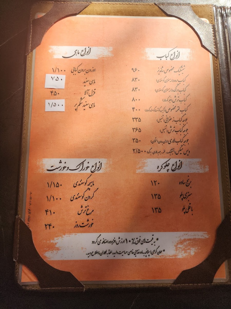Menu Abadgaran Restaurant-8