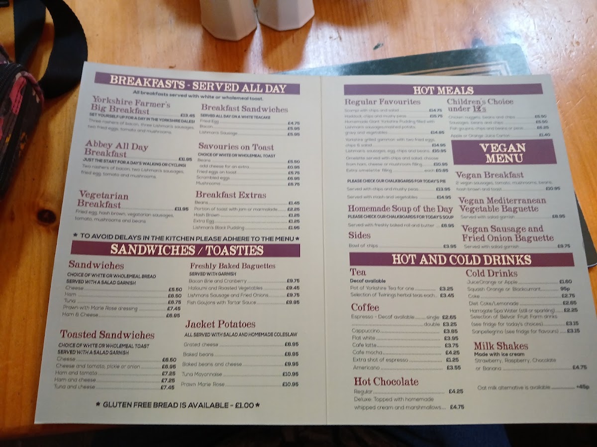 Menu Abbey Tea Rooms-2