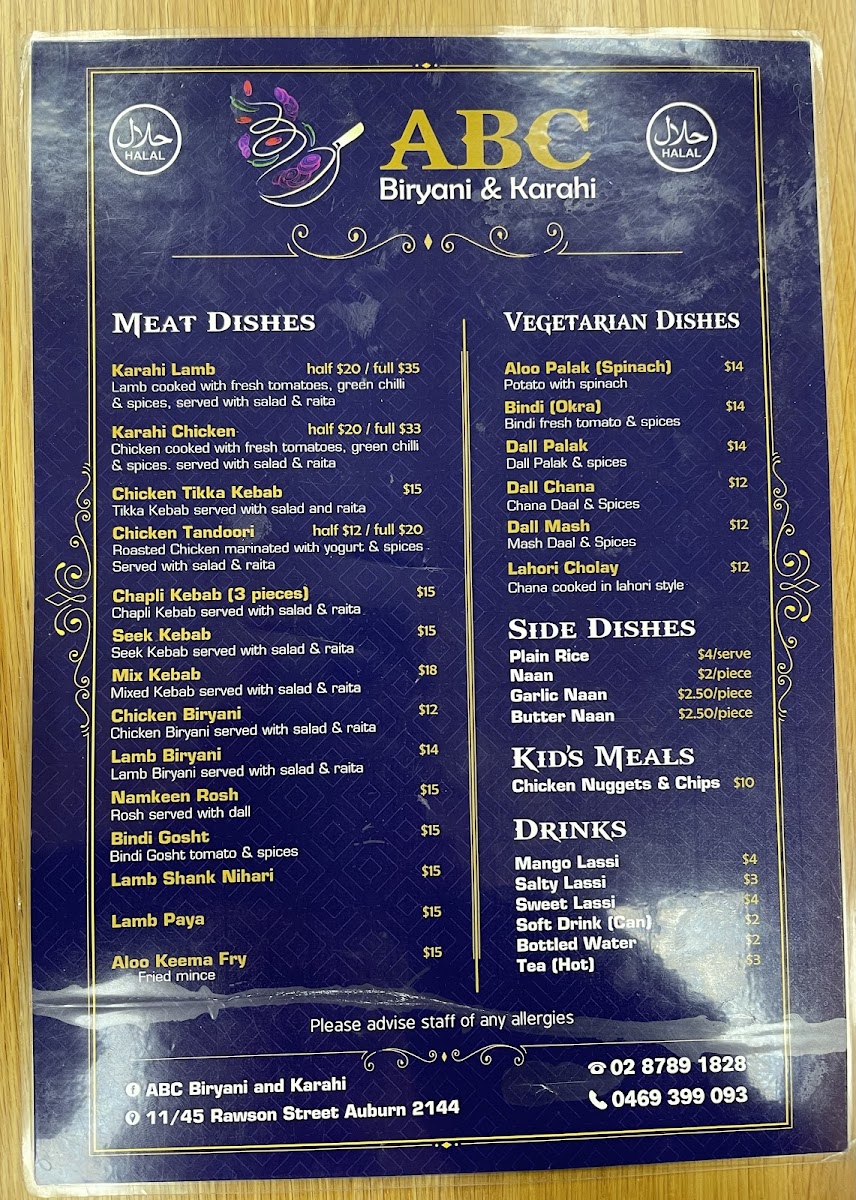 Menu Abc Biryani And Karahi-4