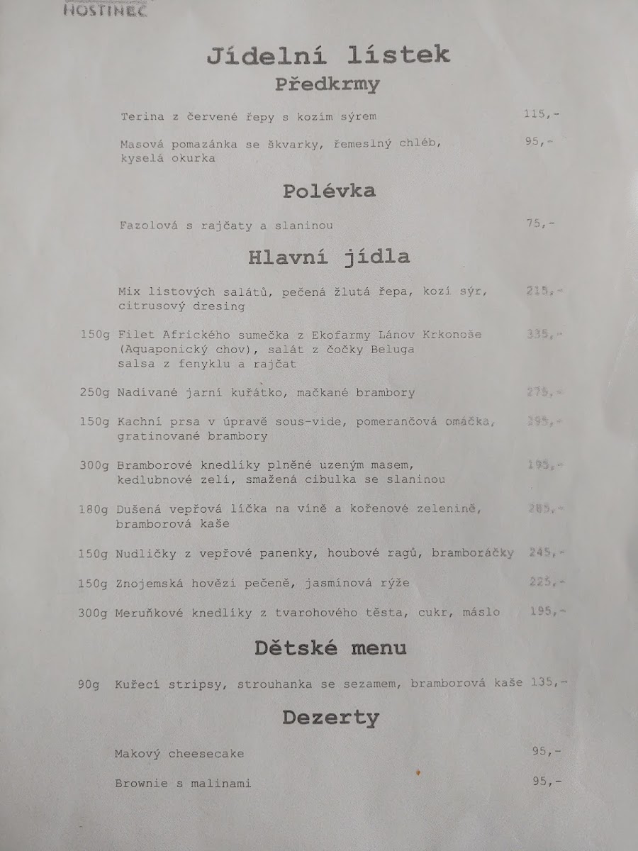 Menu Ábelův Mlýn-2
