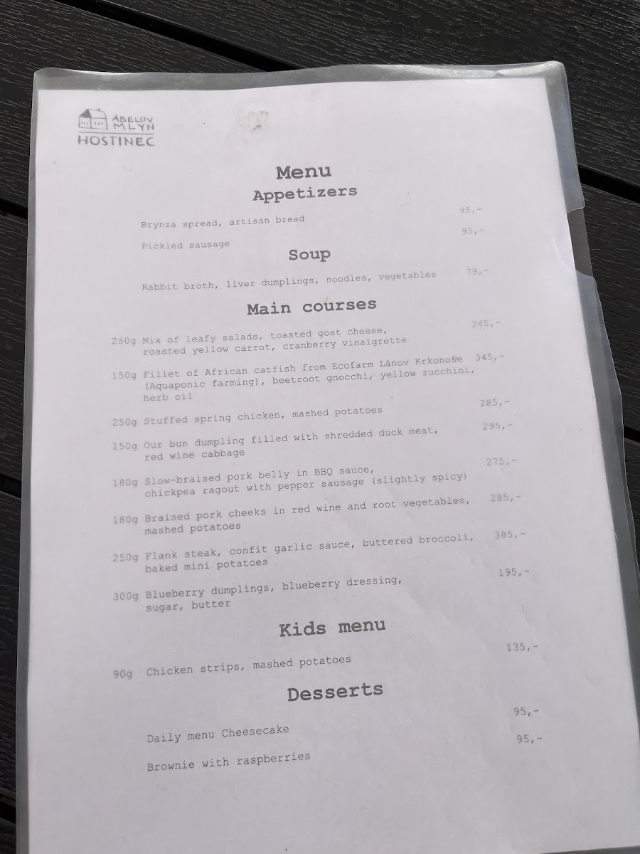 Menu Ábelův Mlýn-5