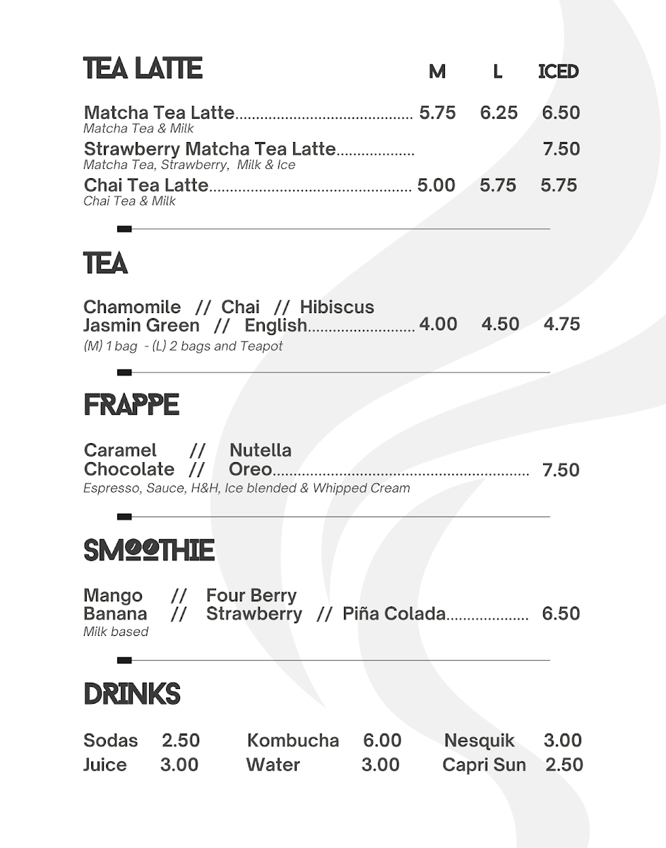 Menu About A Cup-5