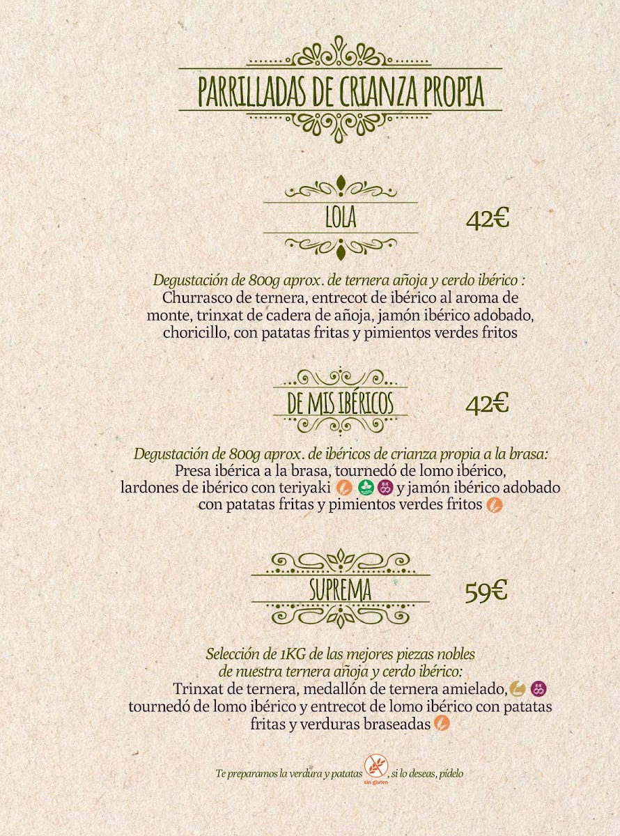 Menu Abrasador El Racó De Mama Lola-2