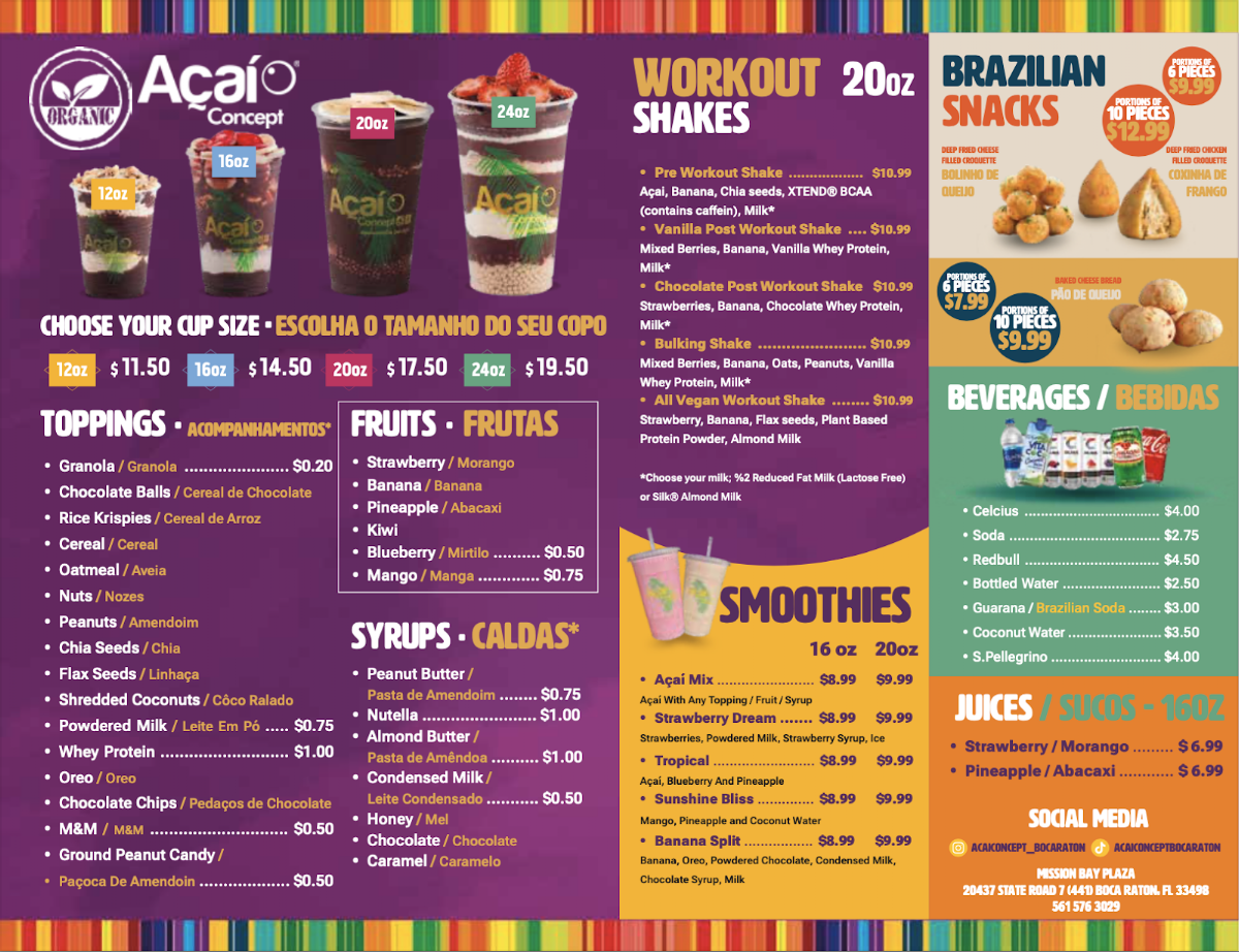 Menu Acai Concept Boca Raton-1