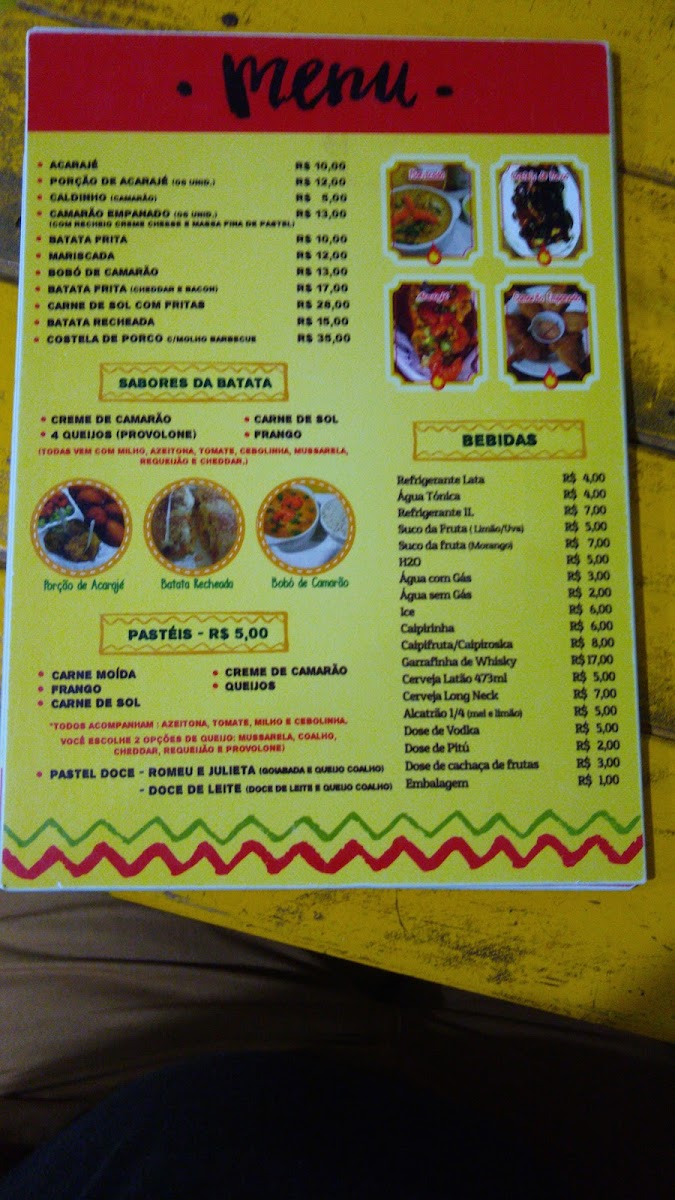 Menu Acarajé Da Simone-1
