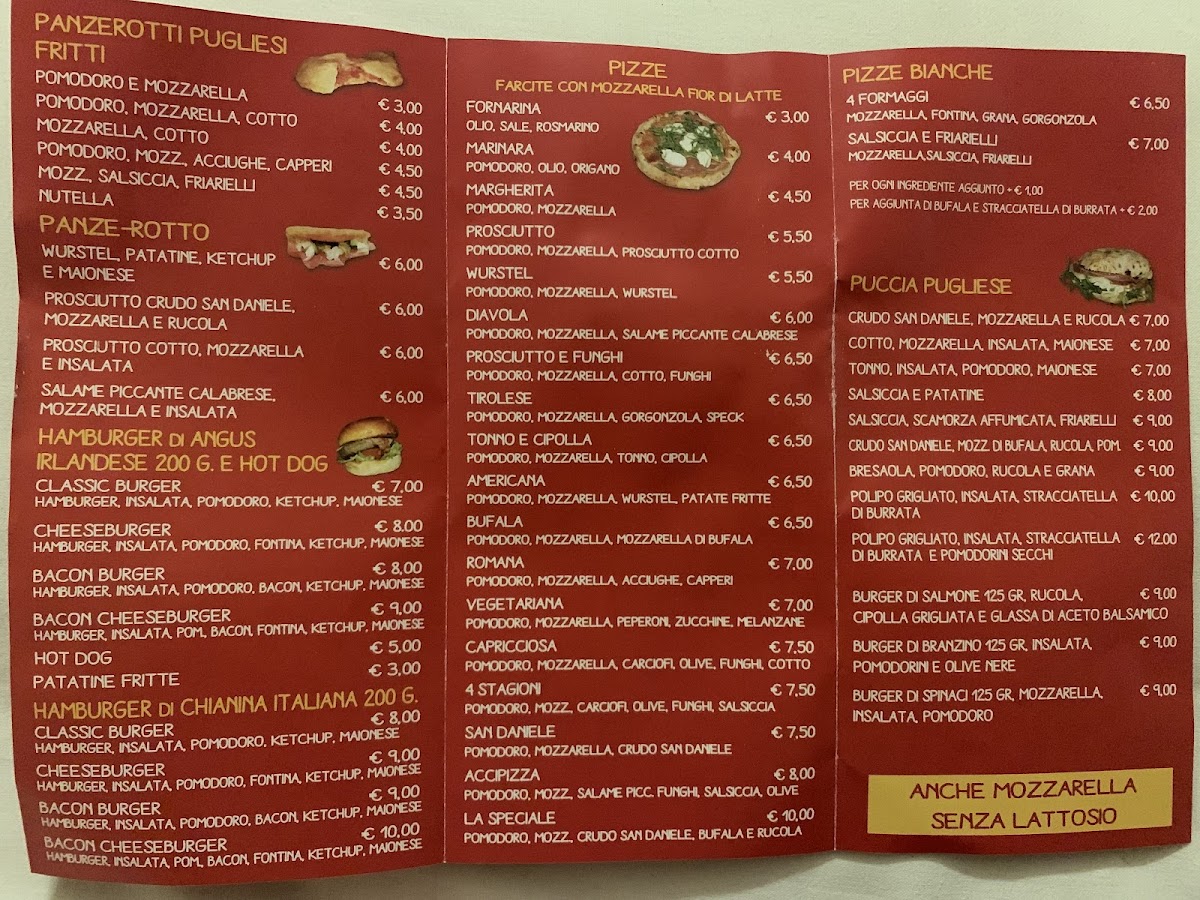 Menu Accipizza Da Graziano Panzerotti E Pucce-5
