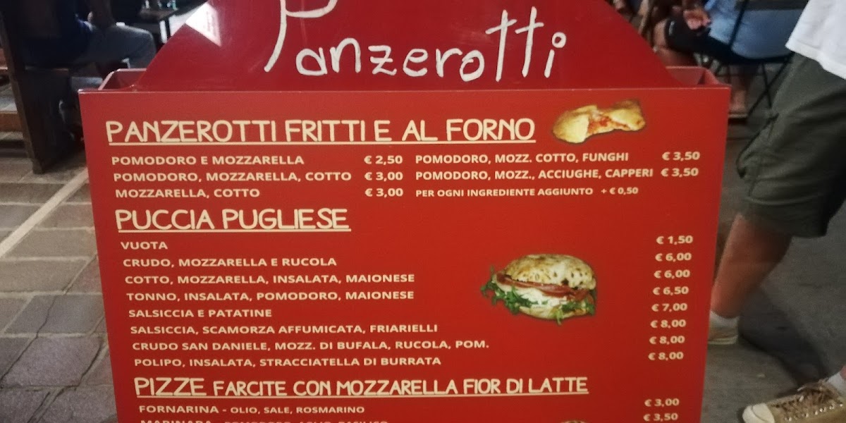 Menu Accipizza Da Graziano Panzerotti E Pucce-7