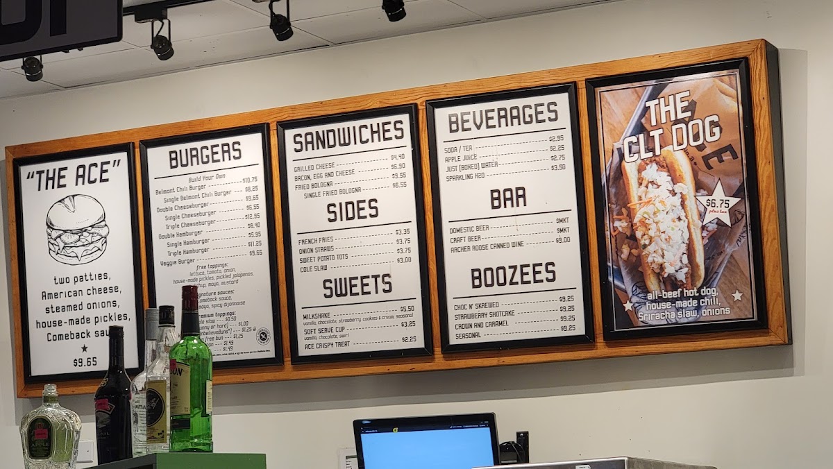 Menu Ace No. 3-1