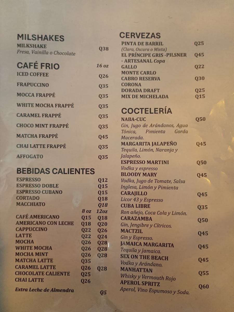 Menu Achiote-1