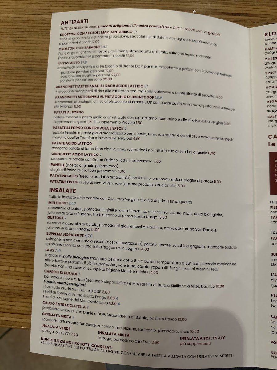 Menu Acido Lattico-2