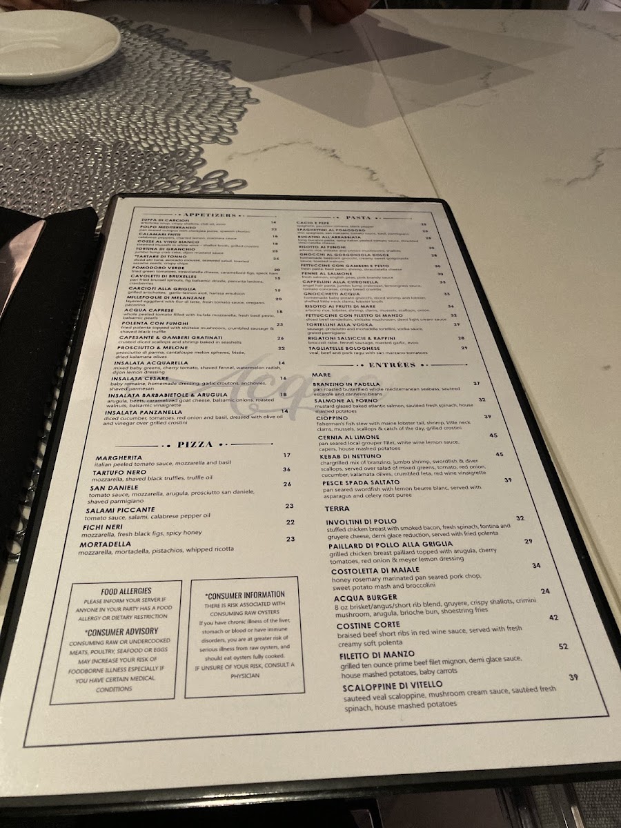 Menu Acqua Cafe-1