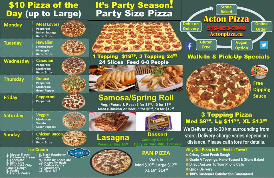 Menu Acton Pizza And Coffee Shop-1