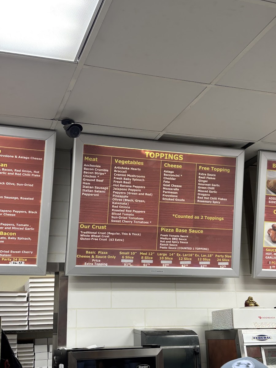 Menu Acton Pizza And Coffee Shop-7
