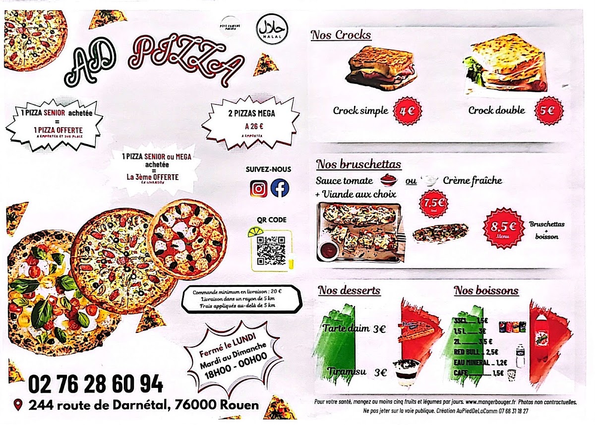 Menu Ad Pizza Rouen-1