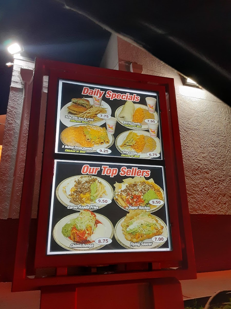 Menu Adalberto's Mexican Food Restaurant-3