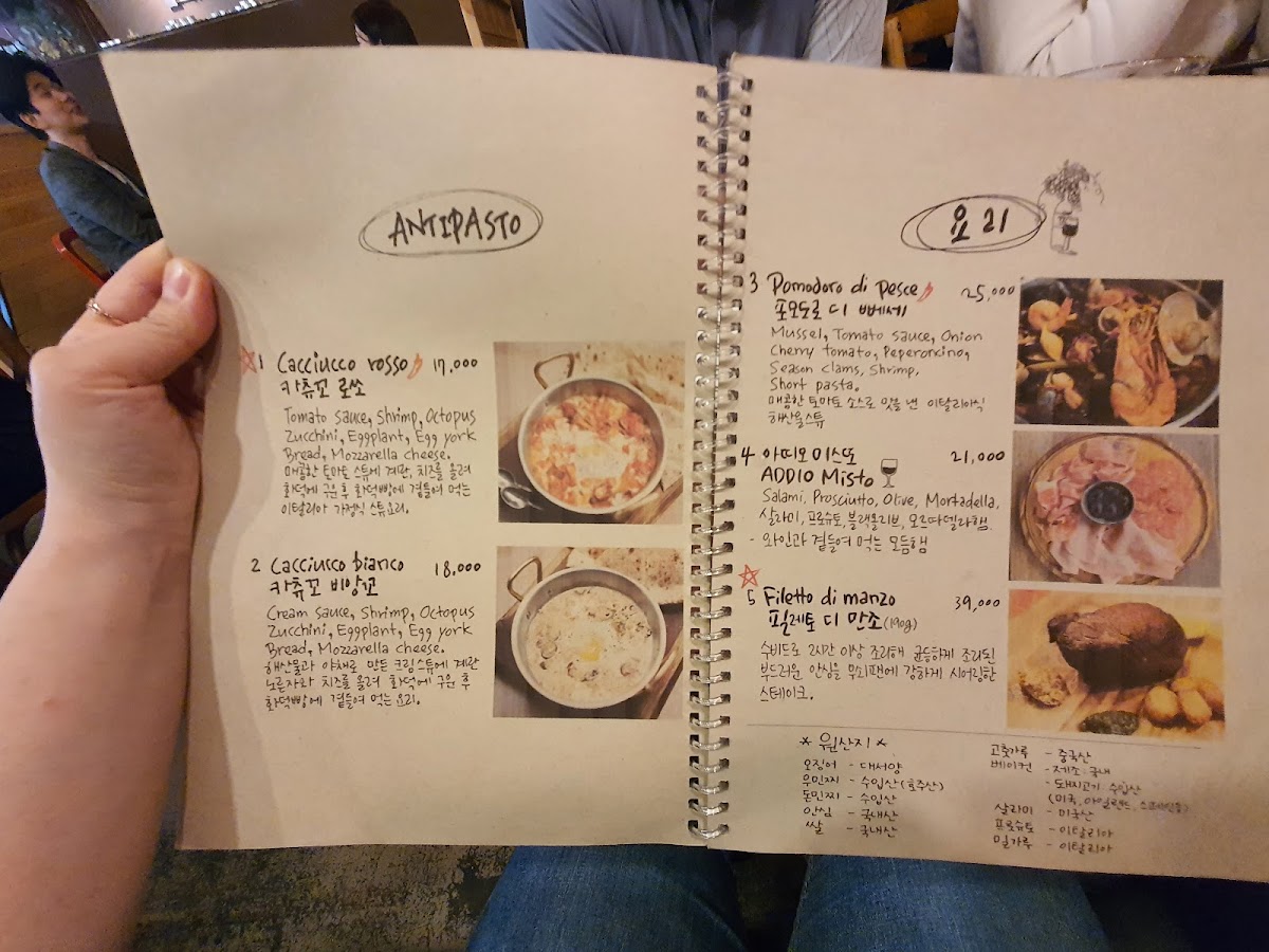 Menu Addio A Napoli Pizzeria Songdo-3