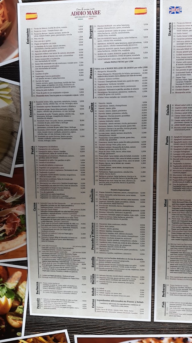 Menu Addio Mare San Agustin-5