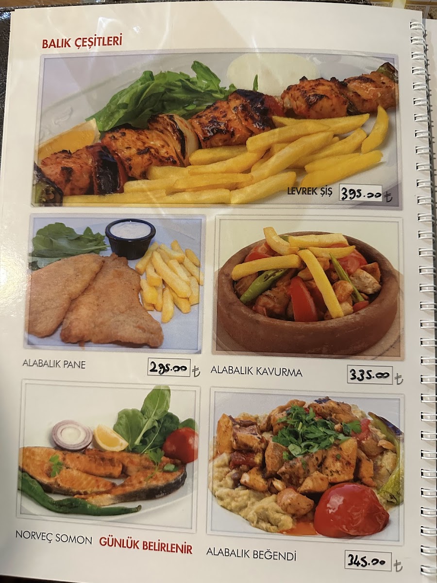 Menu Adem Doruk Balık Alabalık Lokantası Eryaman Şube-8