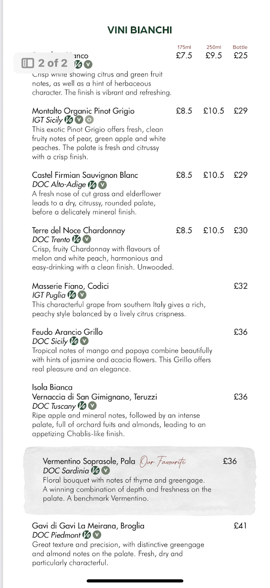 Menu Adriano Italian Restaurant & Deli-10