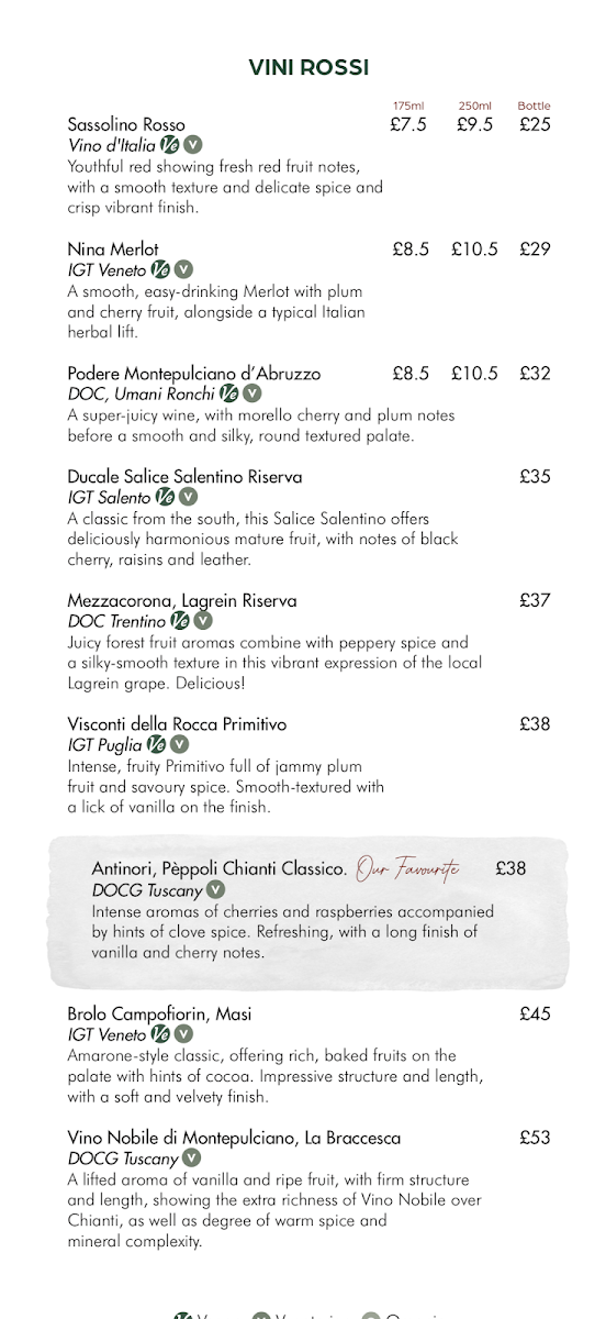 Menu Adriano Italian Restaurant & Deli-9