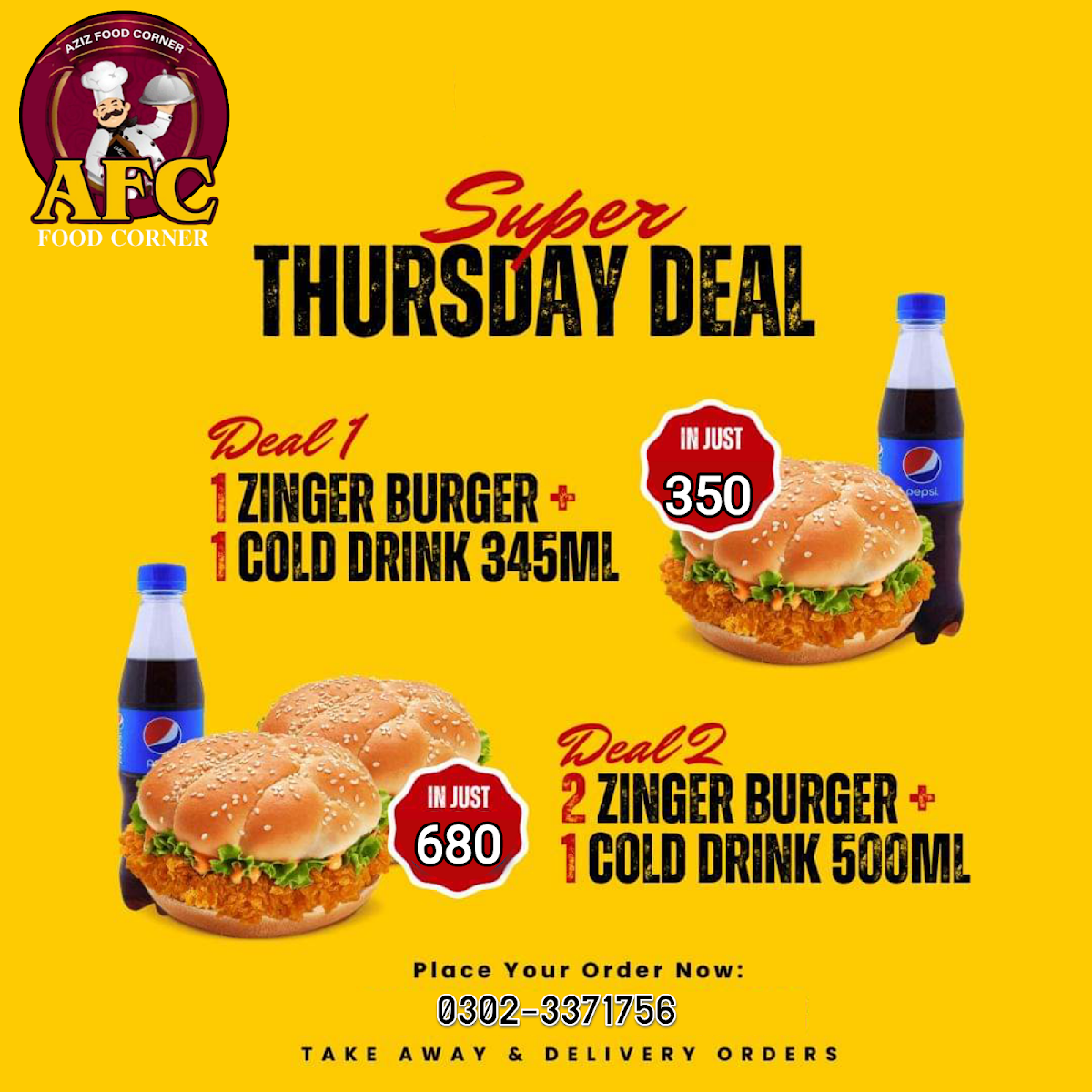Menu Afc (Aziz Food Corner)-1
