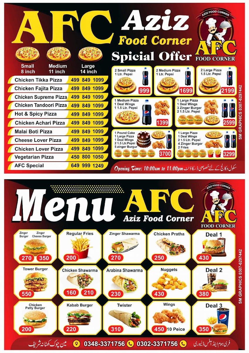 Menu Afc (Aziz Food Corner)-3