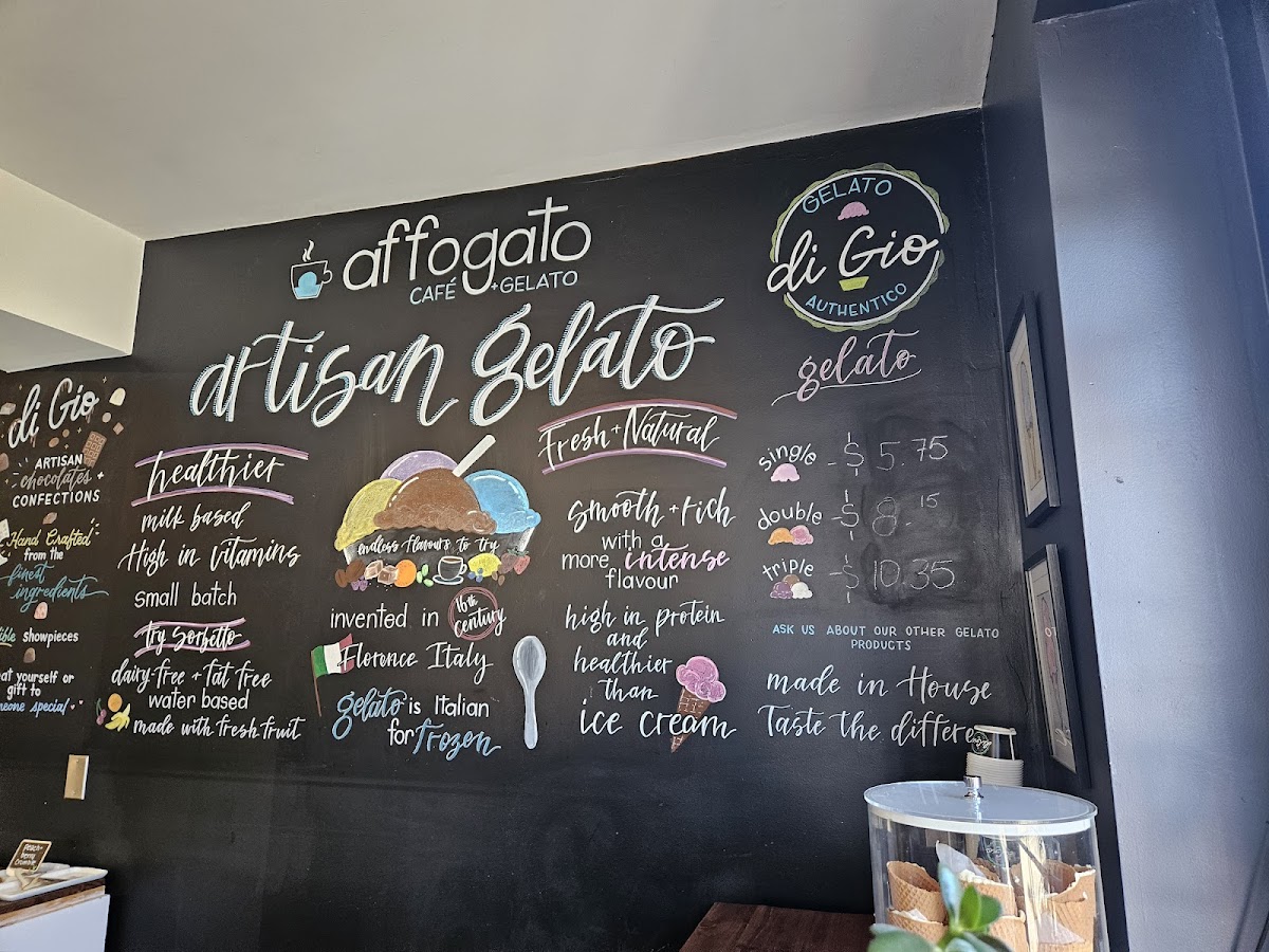 Menu Affogato Café + Gelato-9