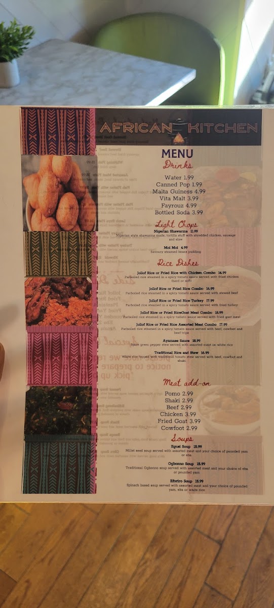 Menu African Kitchen-3
