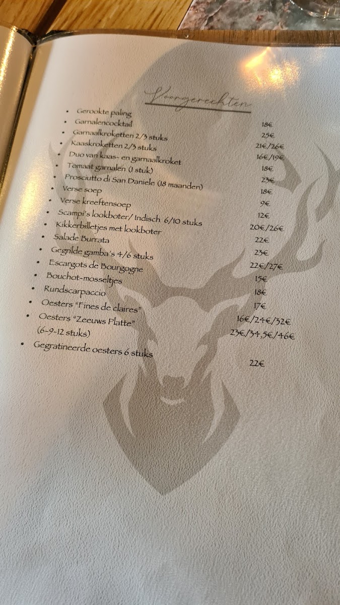Menu Afspanning De Jaeger-2