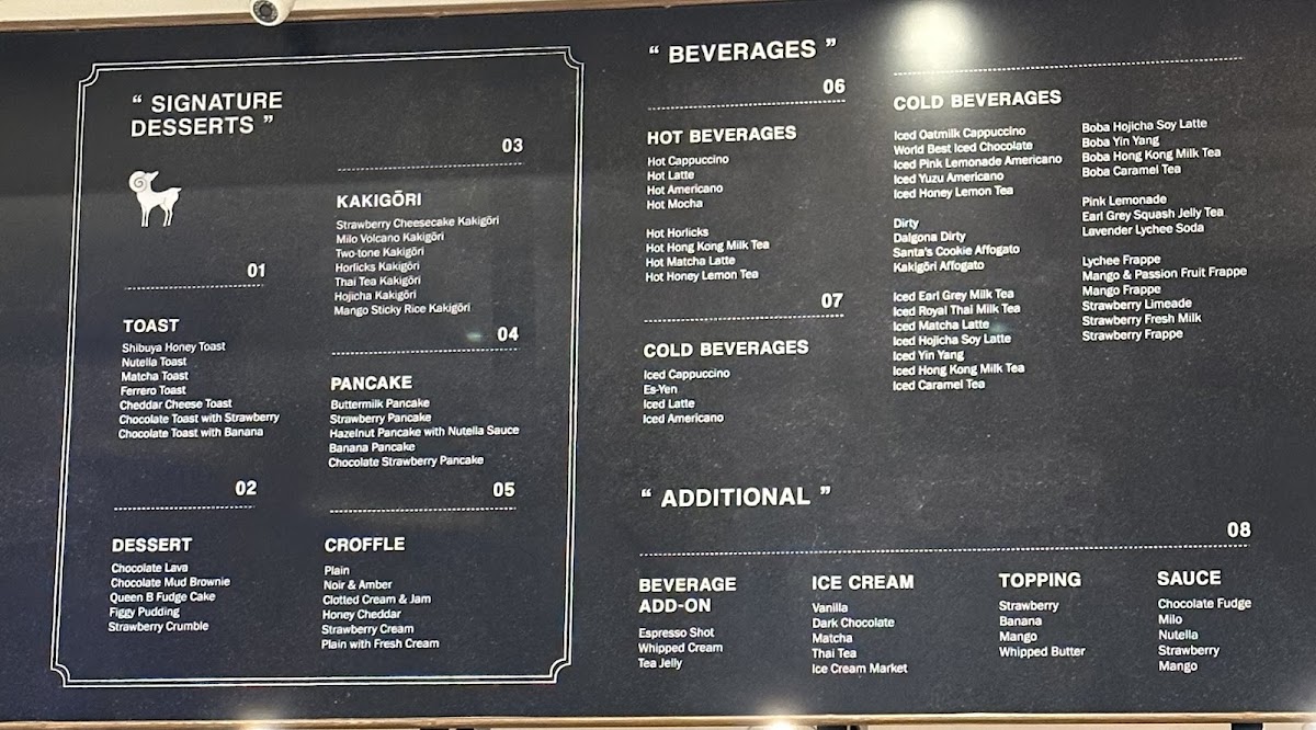 Menu After You Dessert Cafe' Iconsiam-5