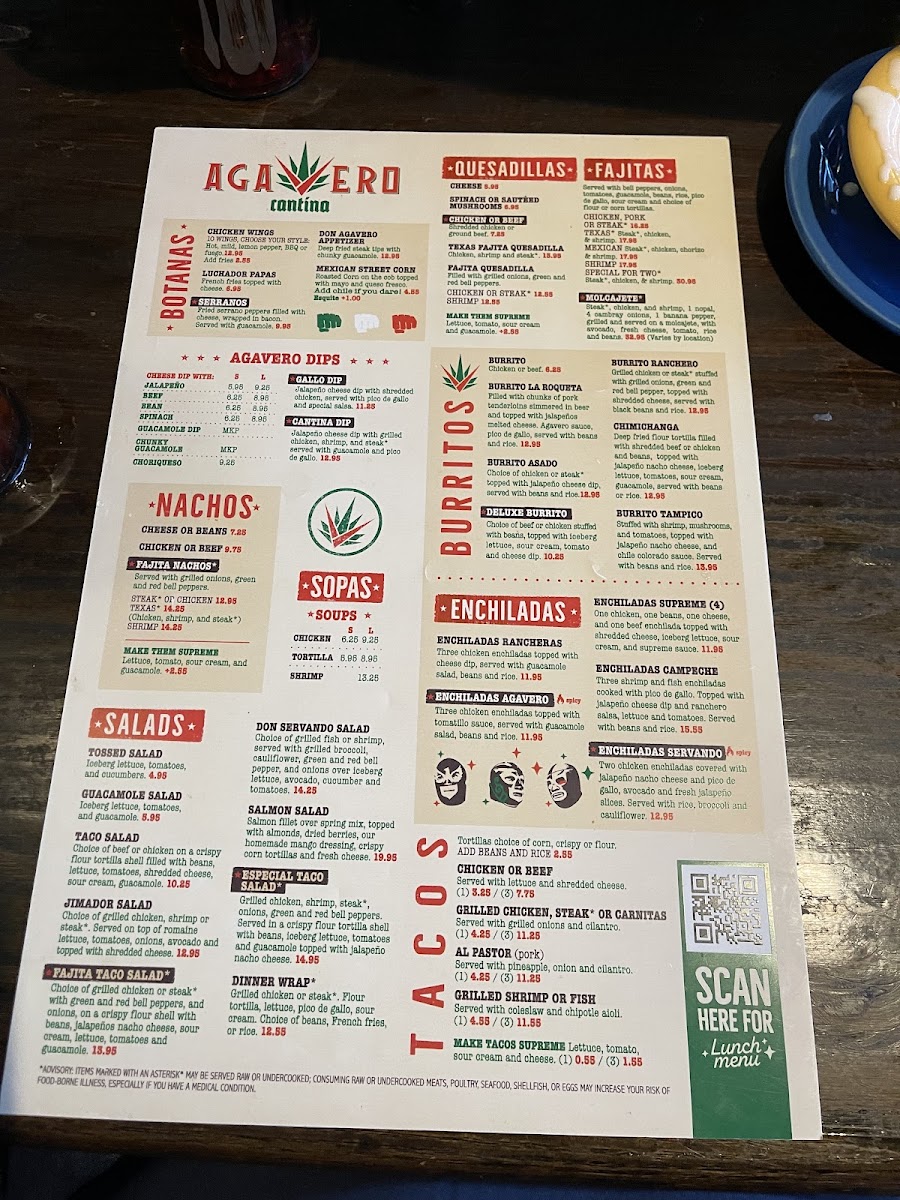 Menu Agavero Cantina-2
