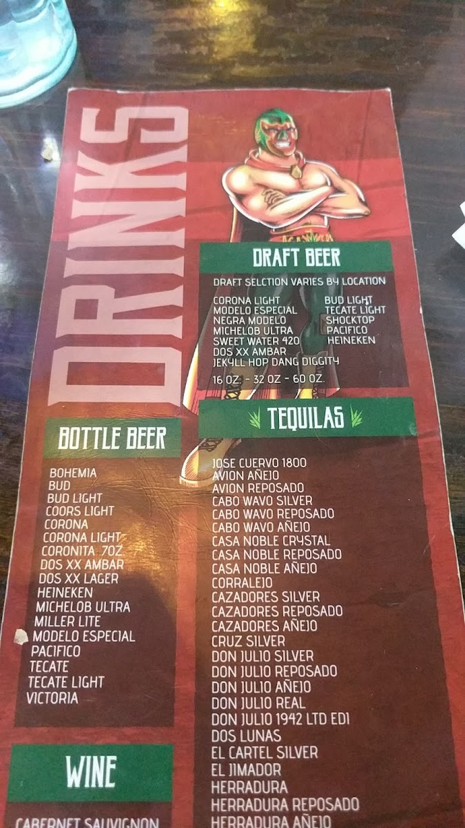 Menu Agavero Cantina-8