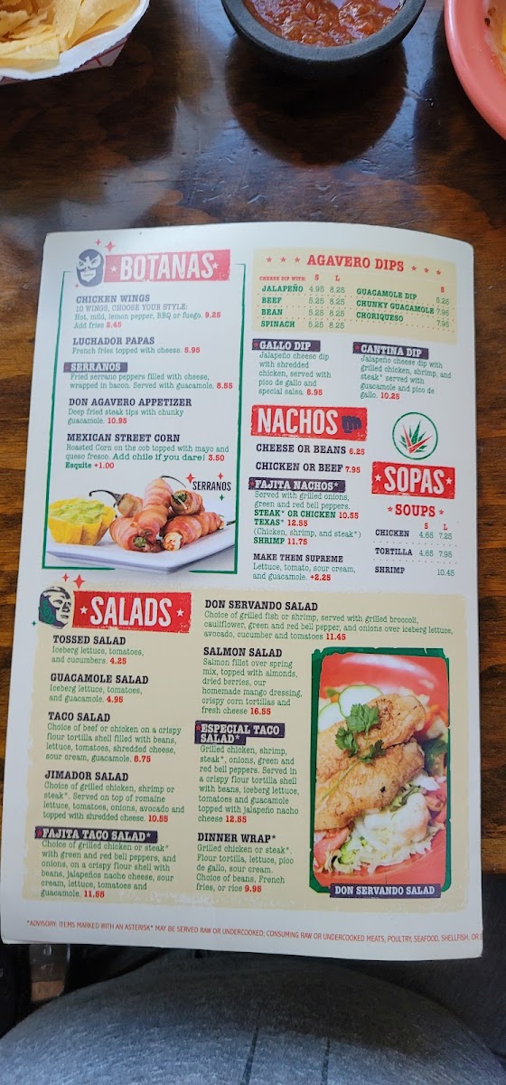 Menu Agavero Cantina-9