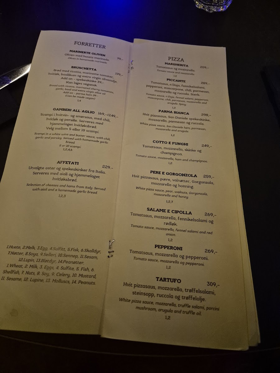 Menu Agenturet Restaurant-6
