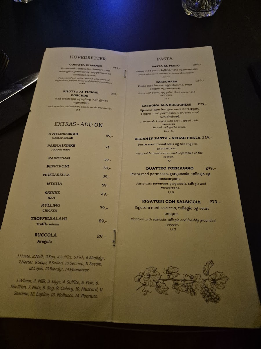 Menu Agenturet Restaurant-7