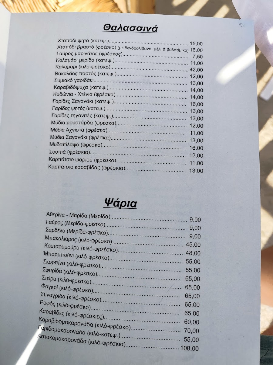 Menu Aggelos-2