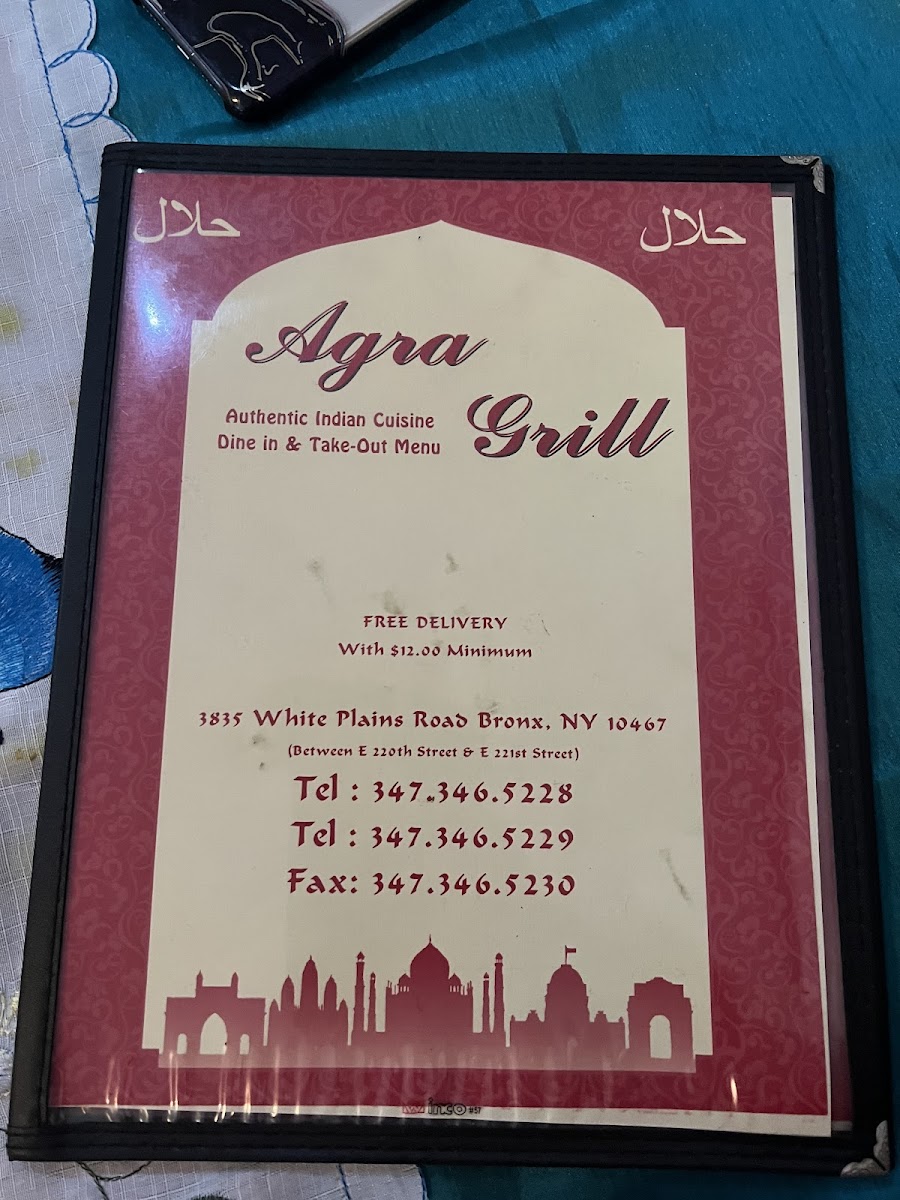 Menu Agra Grill-8