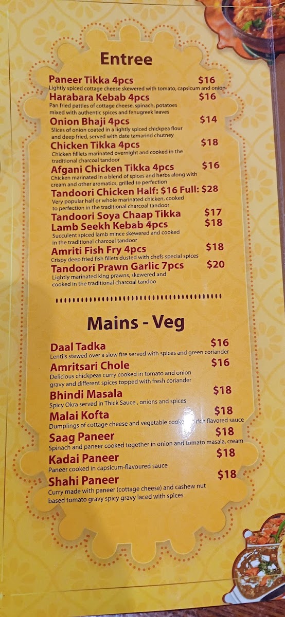 Menu Agra Sweets-5