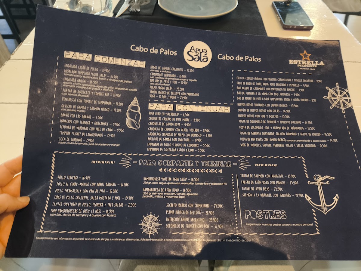 Menu Agua Salá-1