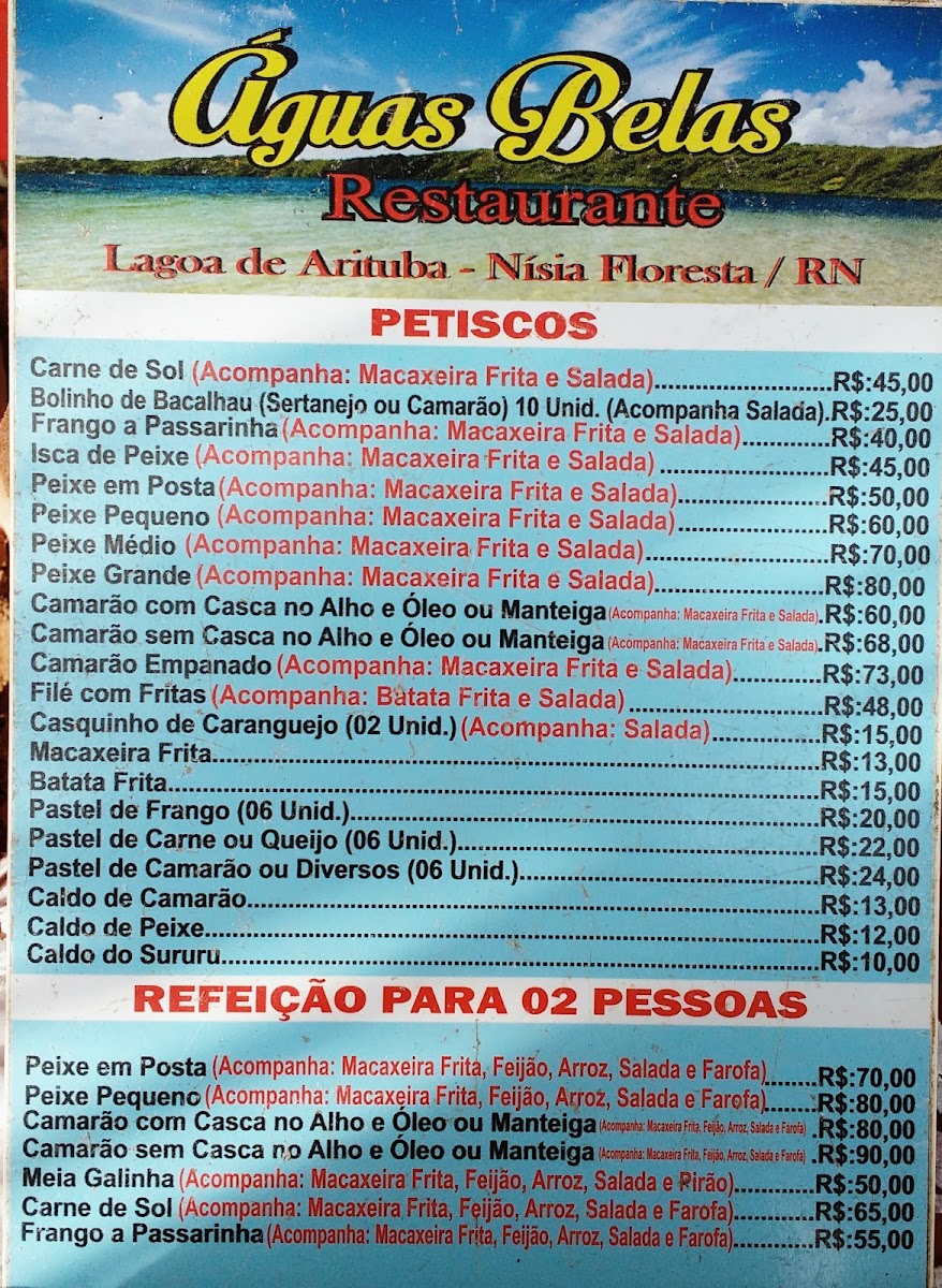 Menu Águas Belas Restaurante-5