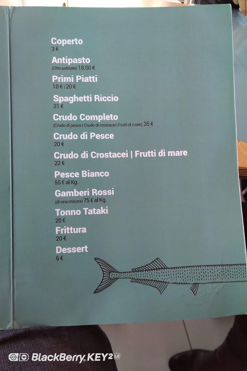 Menu Aguglia Osteria Di Mare 2021-1