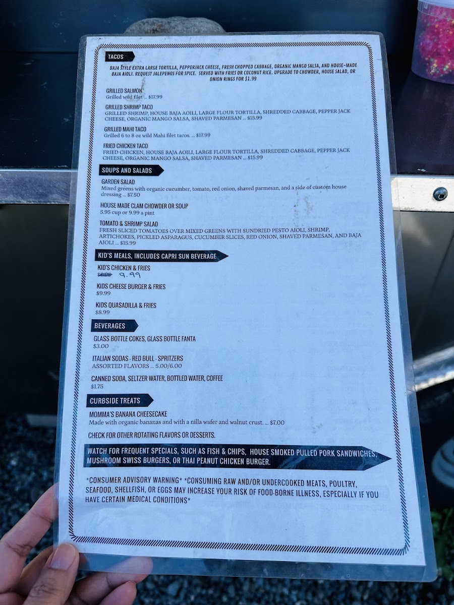 Menu A&h Curbside Grill-5