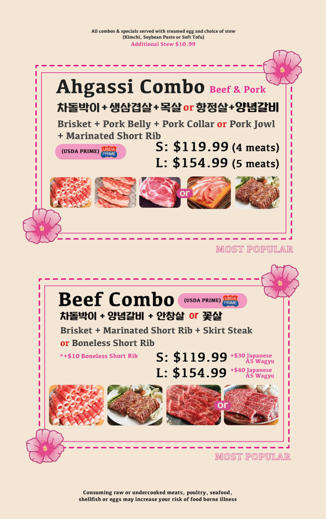 Menu Ahgassi Korean Barbecue-3