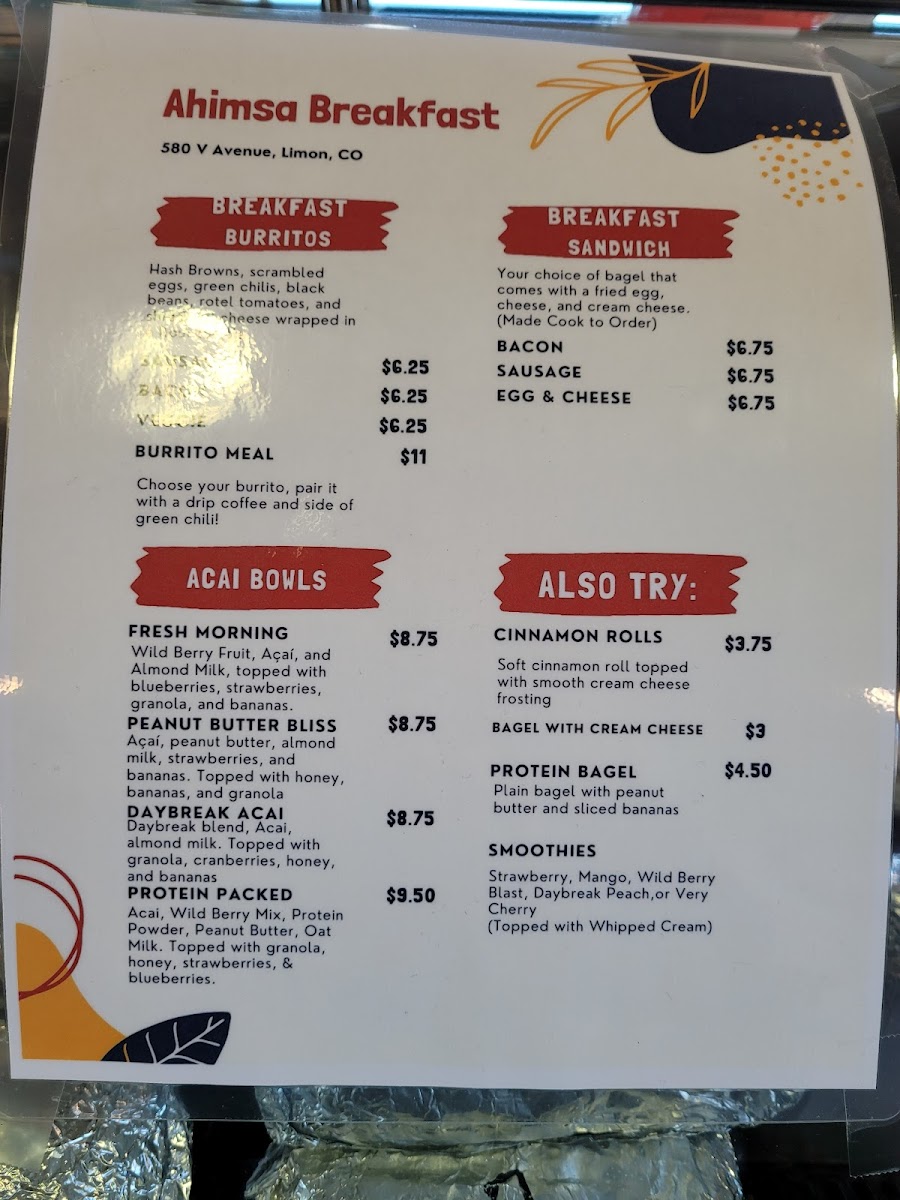 Menu Ahimsa Coffee-1
