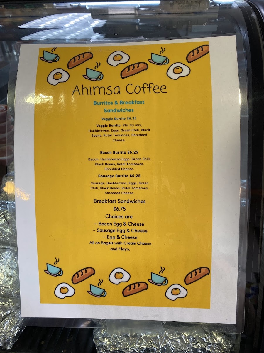 Menu Ahimsa Coffee-9